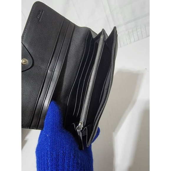 Authentic FENDI Hypnoteyes Tube Wallet Black - Picture 13 of 15